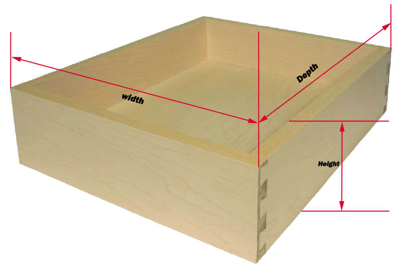 How To Measure For New Or Replacement Drawer Boxes QuikDrawers, Your